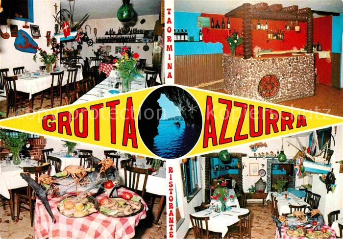 Taormina Sizilien Ristorante Grotta Azzurra