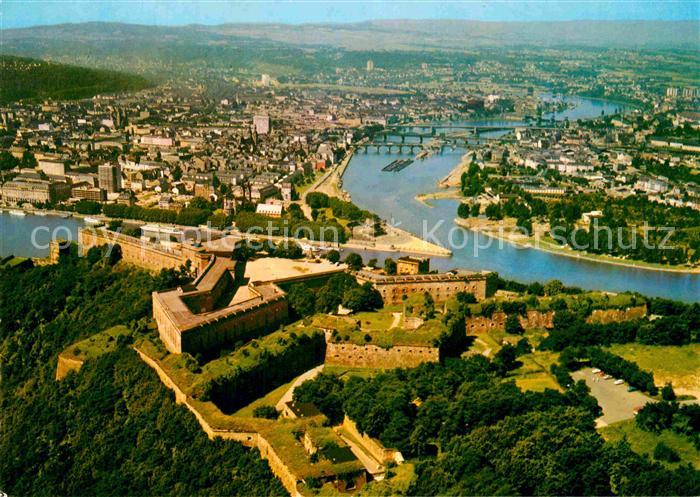 Koblenz Rhein Festung Ehrenbreitstein Deutsches Eck