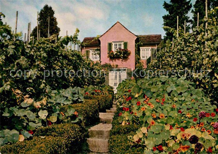 Meersburg Bodensee Droste-Museum Annette Droste von Huelshof's Fuerstenhaeusle