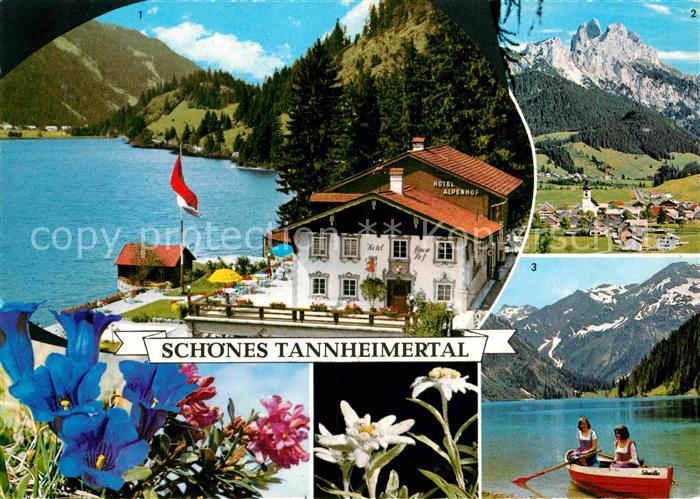 Tannheim Tirol Hotel Alpenhof Haldensee Vilsalpsee Rauhorn