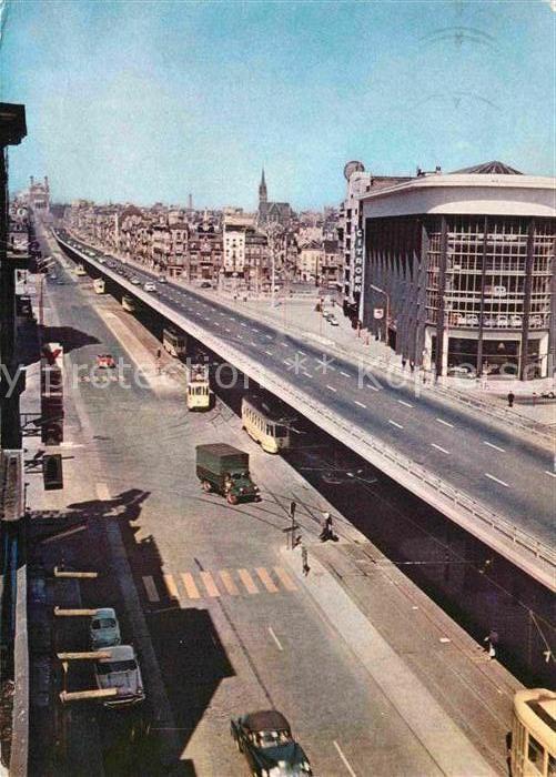 Bruxelles Bruessel Viaduc Place Sainctelette