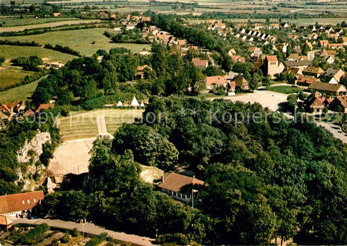 Bad Segeberg Restaurant-Cafe Bergschloesschen Fliegeraufnahme