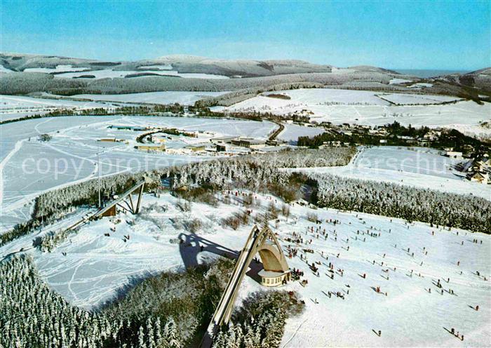 Winterberg Hochsauerland St.-Georg-Schanze Mattenschanze Fliegeraufnahme