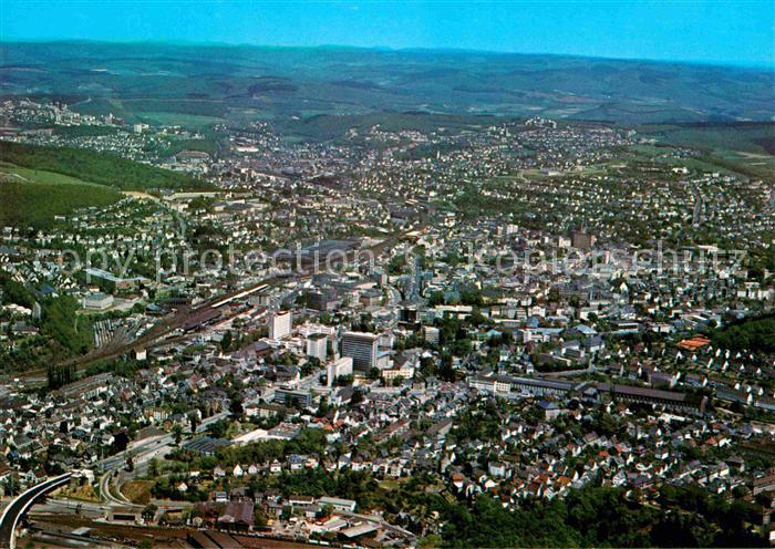 Siegen Westfalen Fliegeraufnahme Hammerhuette Rosterberg
