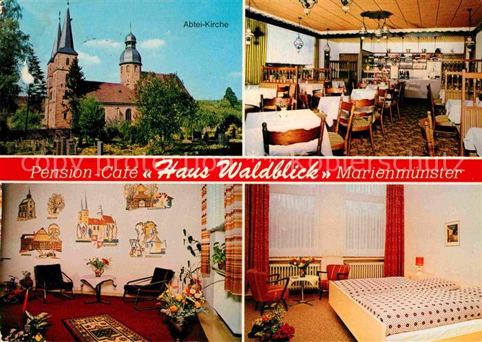 Marienmuenster Pension-Cafe Haus Waldblick Abtei-Kirche