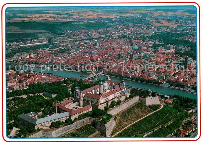 WueRZBURG Bayern Fliegeraufnahme