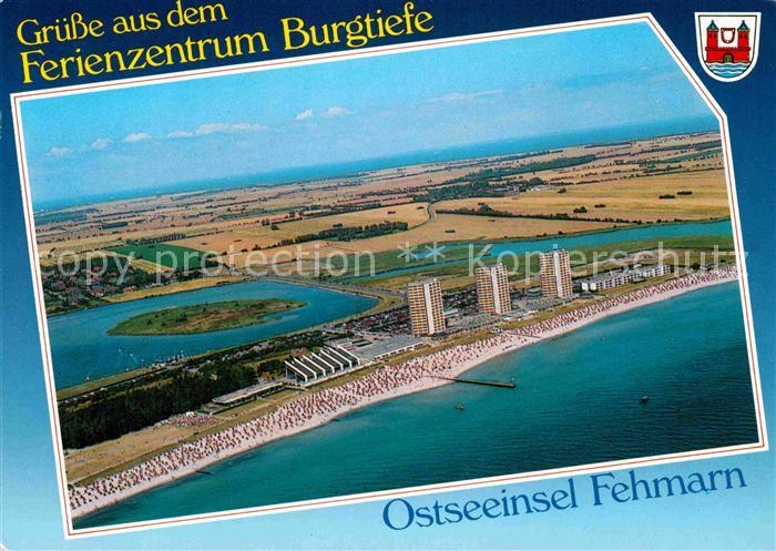 Fehmarn Ferienzentrum Burgtiefe Fliegeraufnahme