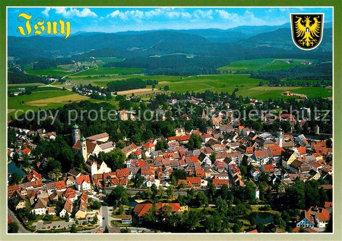 Isny Allgaeu Fliegeraufnahme