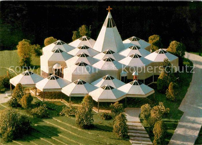 Wigratzbad Herz-Jesu-Suehnekirche Fliegeraufnahme