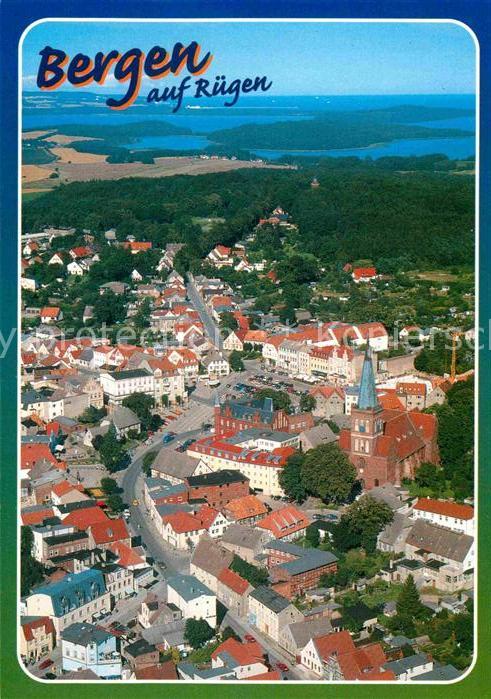 Bergen Ruegen Fliegeraufnahme
