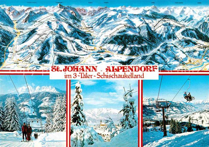 St Johann Pongau Alpendorf 3-Taeler-Schischaukel