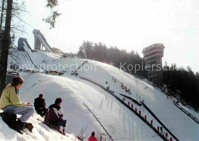 Oberhof Thueringen Schanzen am Rennsteig