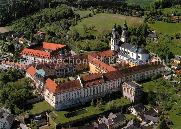 St Florian Augustiner Chorherrenstift St. Florian Feuerwehrmuseum Fliegeraufnahm