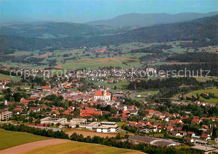 Viechtach Bayerischer Wald Fliegeraufnahme