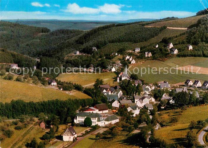 Oberkirchen Sauerland Fliegeraufnahme
