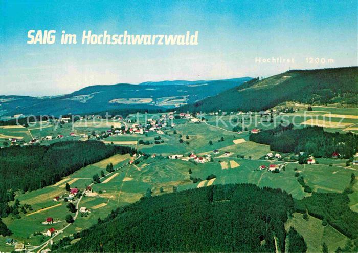 Saig Schwarzwald Fliegeraufnahme