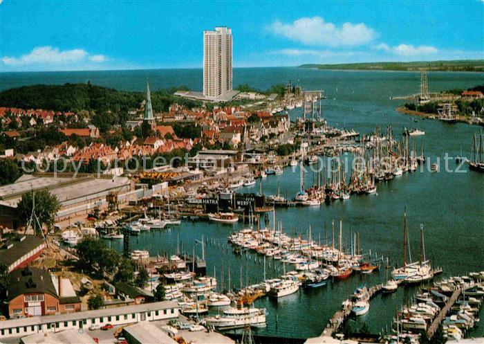 Travemuende Ostseebad Fliegeraufnahme