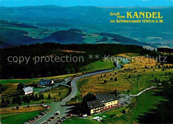 Kandel Breisgau Berghotel Berggasthaus Kandelhof Pius-Bergkapelle Fliegeraufnahm