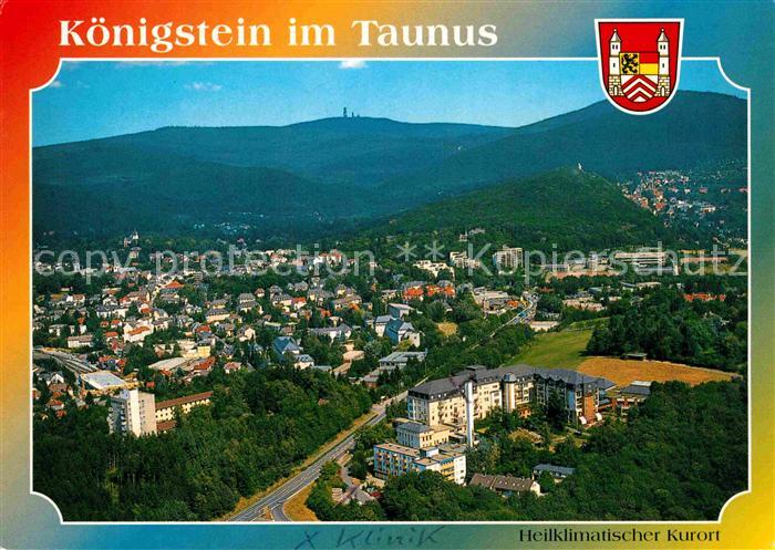Koenigstein Taunus Fliegeraufnahme