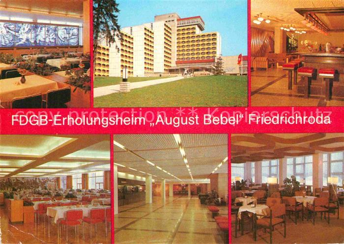 Friedrichroda FDGB-Erholungsheim August Bebel