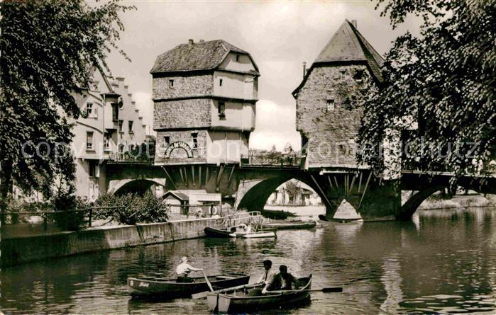 Bad Kreuznach Alte Brueckenhaeuser