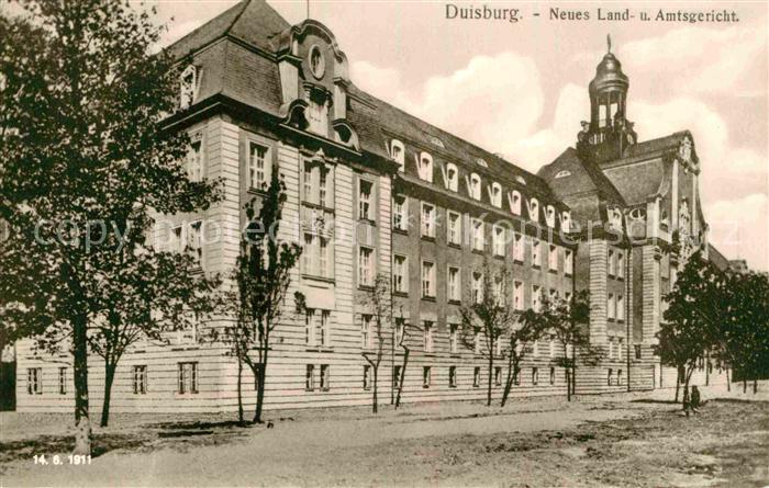 Duisburg Ruhr Neues Land- Amtsgericht