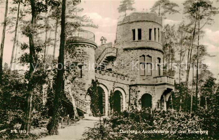 Duisburg Ruhr Aussichtsturm Kaiserberg