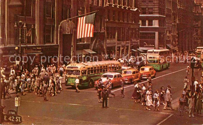 New York City Crossroads of the Word Fifth Avenue 42nd Street