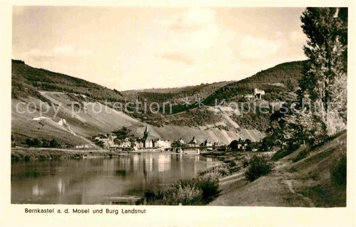 BERNKASTEL-KUES Berncastel Rheinland-Pfalz Burg Landshut