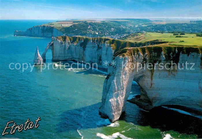 Etretat Manneporte Aiguille porte Aval