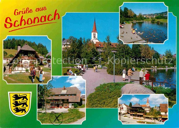 Schonach Schwarzwald Teilansichten