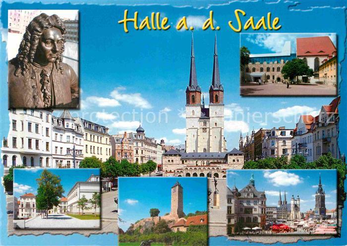 Halle Saale Teilansichten