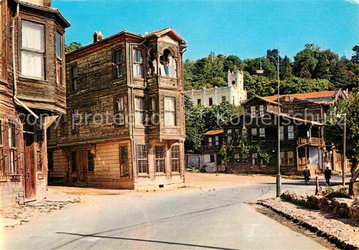 Istanbul Constantinopel Sariyer eski Istanbul evleri
