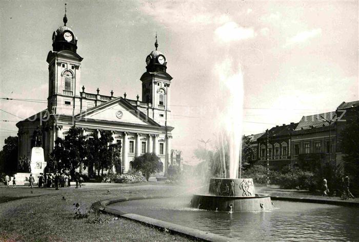 Debrecen Debrezin Kossuth Platz Kirche