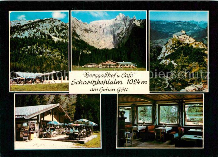 BERCHTESGADEN Bayern Berggasthof Scharitzkehlalm Kehlstein Hoher Goell