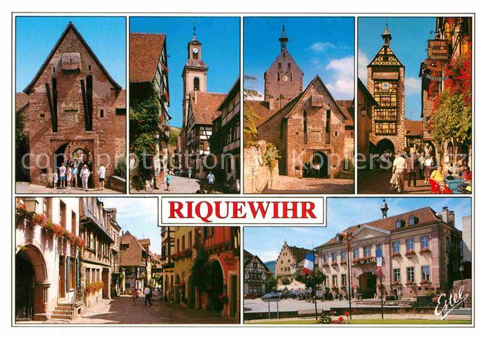 Riquewihr Haut Rhin Teilansichten
