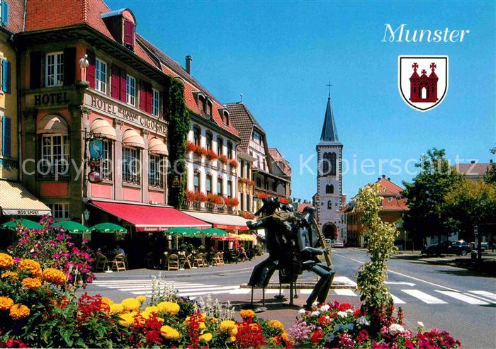 Munster Haut Rhin Elsass Rue de la Republique