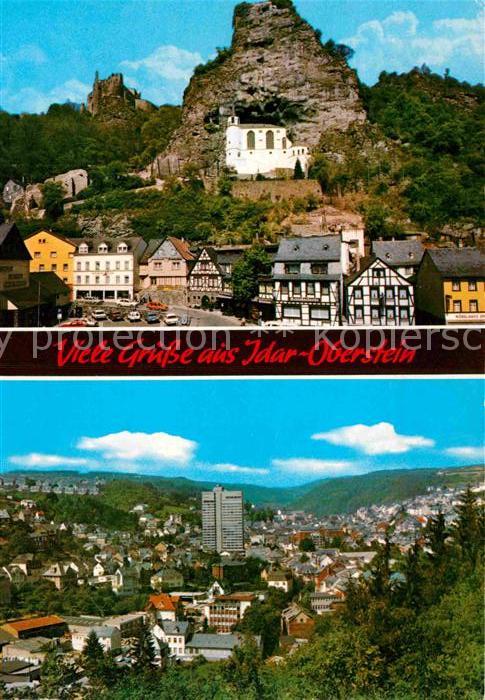 Idar-Oberstein Felsenkirche Schloss Diamant- Edelsteinboerse