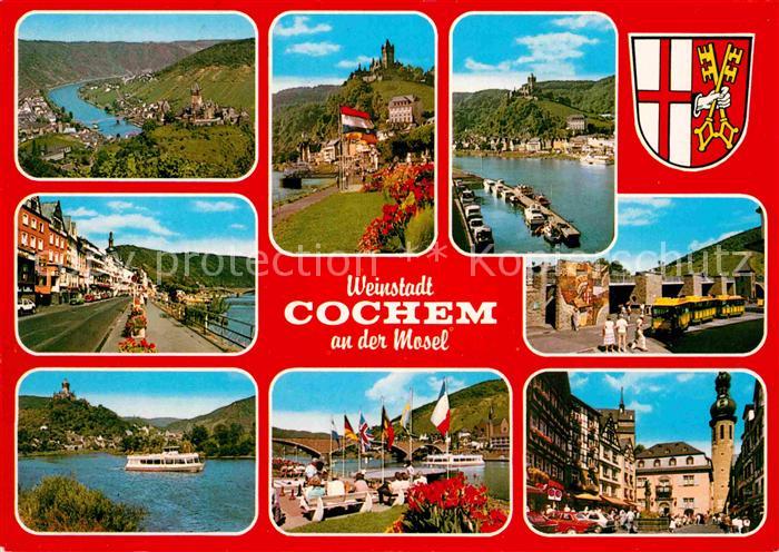 Cochem Mosel Schloss Brunnen