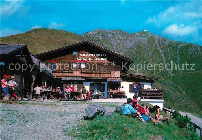 Sexten Sesto Suedtirol Hahnspielhuette