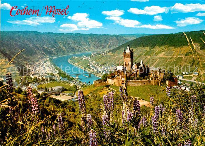 Cochem Mosel Burg Moseltal