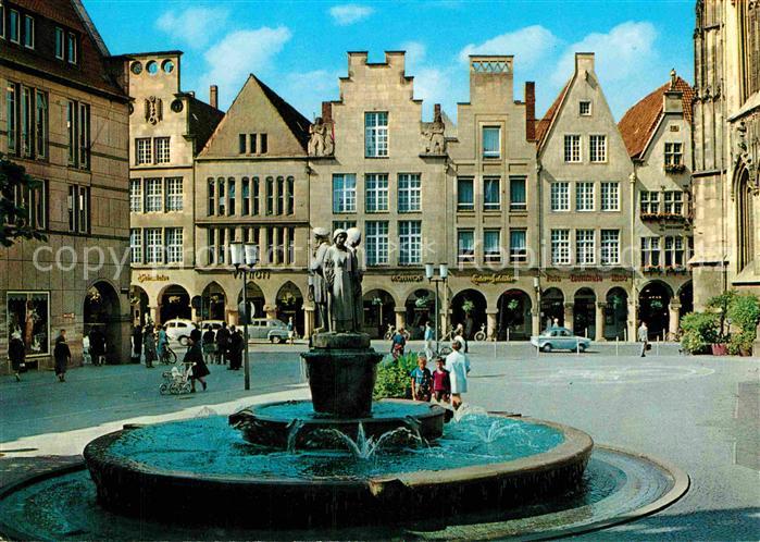 Muenster Westfalen Lambertusbrunnen