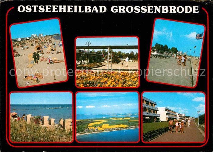 Grossenbrode Ostseebad Strand Fliegeraufnahme