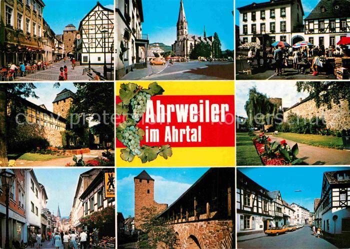 Ahrweiler Ahr Teilansichten