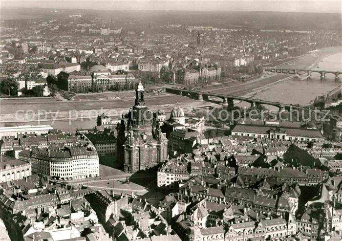 DRESDEN Elbe Neumarkt Frauenkirche
