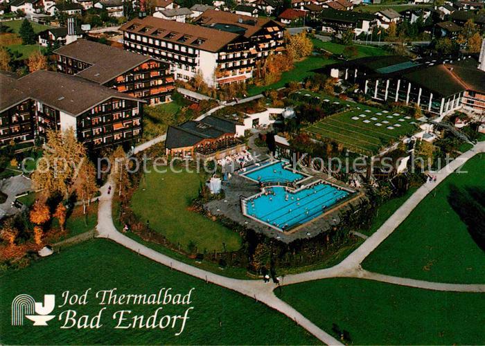Bad Endorf Fliegeraufnahme Jod Thermalbad