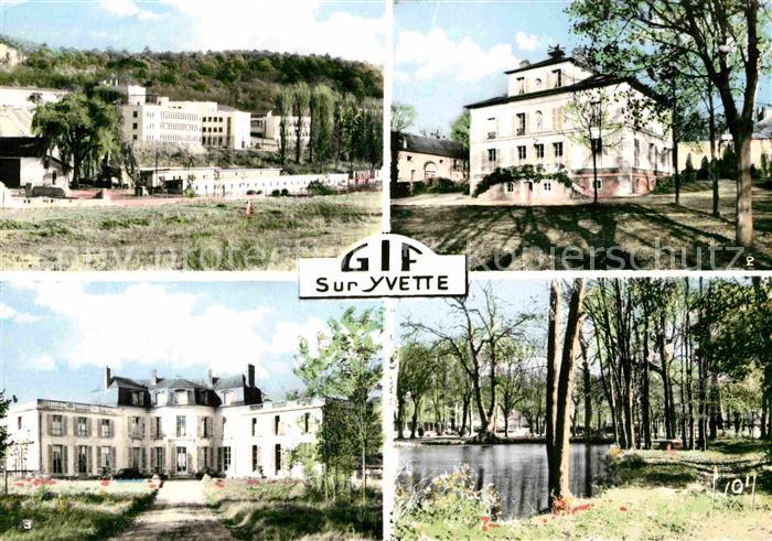 Gif-sur-Yvette Le C.N.R.S. Mairie Chateau de Belleville