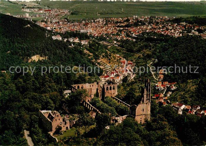 Bad Duerkheim Klosterruine Limburg Fliegeraufnahme