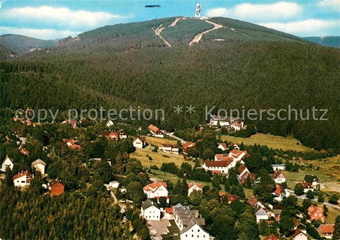 Hahnenklee-Bockswiese Harz Bocksberg Fliegeraufnahme