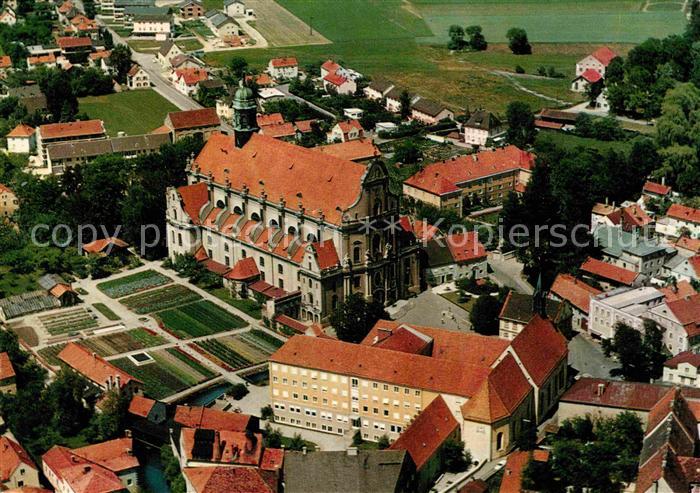 Altoetting Basilika Bruder-Konrad-Kloster Fliegeraufnahme